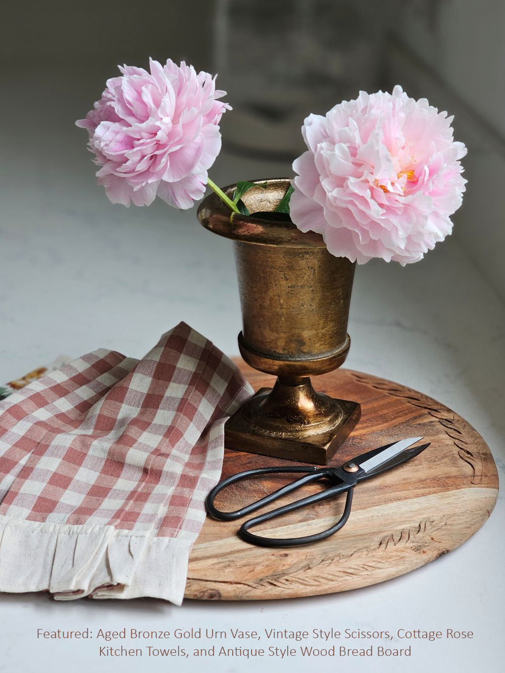 Antique Style Wood Bread Board