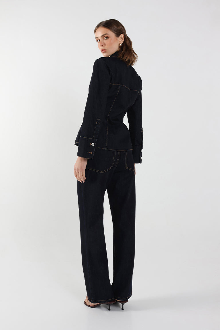 Bec Denim Shirt | Indigo