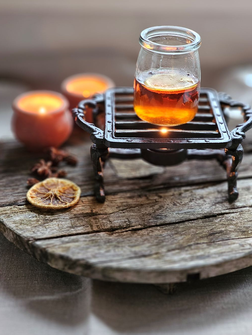 Cast Iron Pot Warmer Trivet