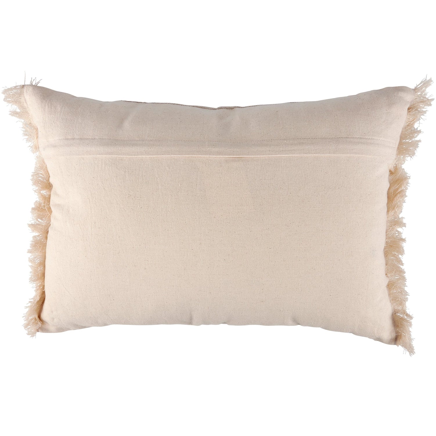 Embroidered Meadow Grasses Pillow
