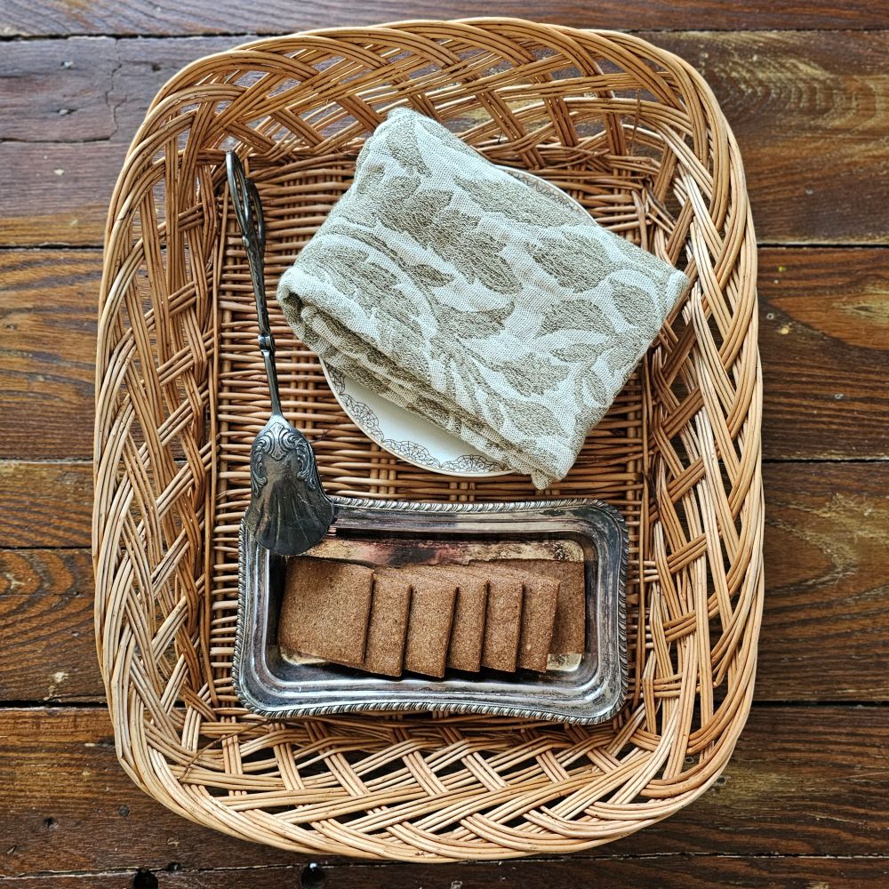 Faded Topiary Napkin Set