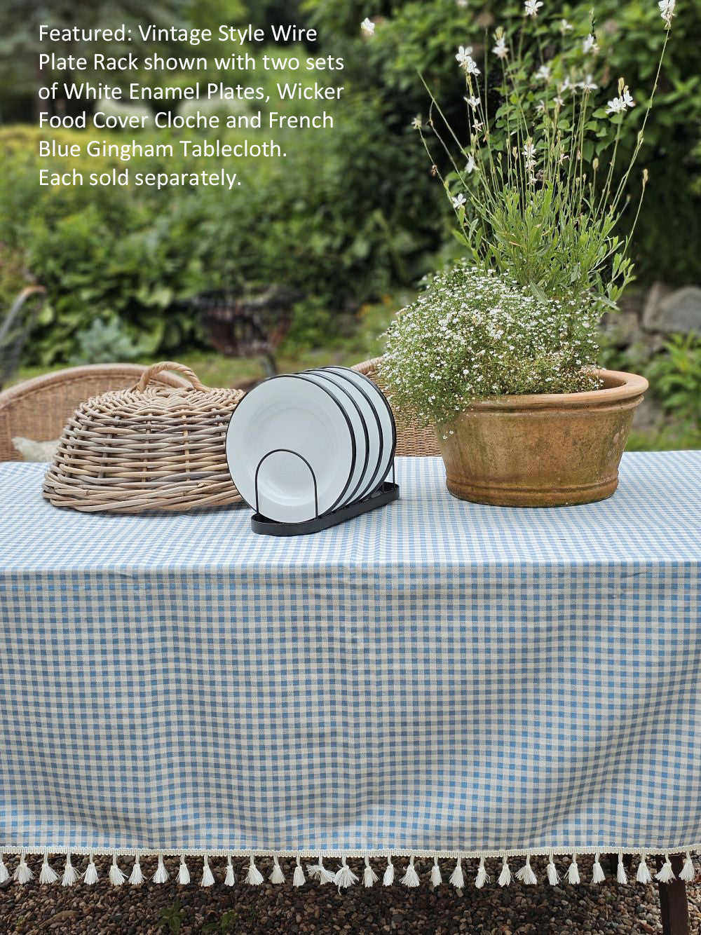 Wicker Food Cover Cloche