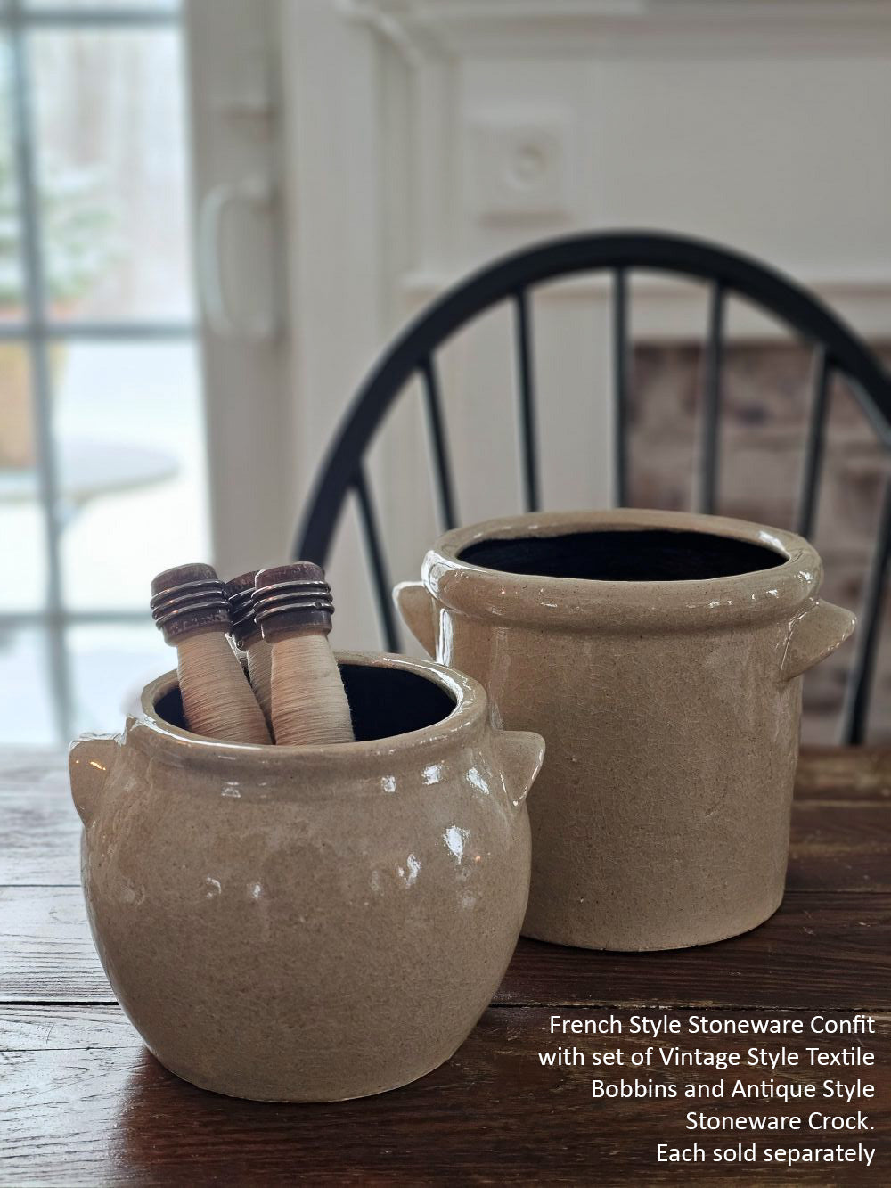 Antique Style Stoneware Crock
