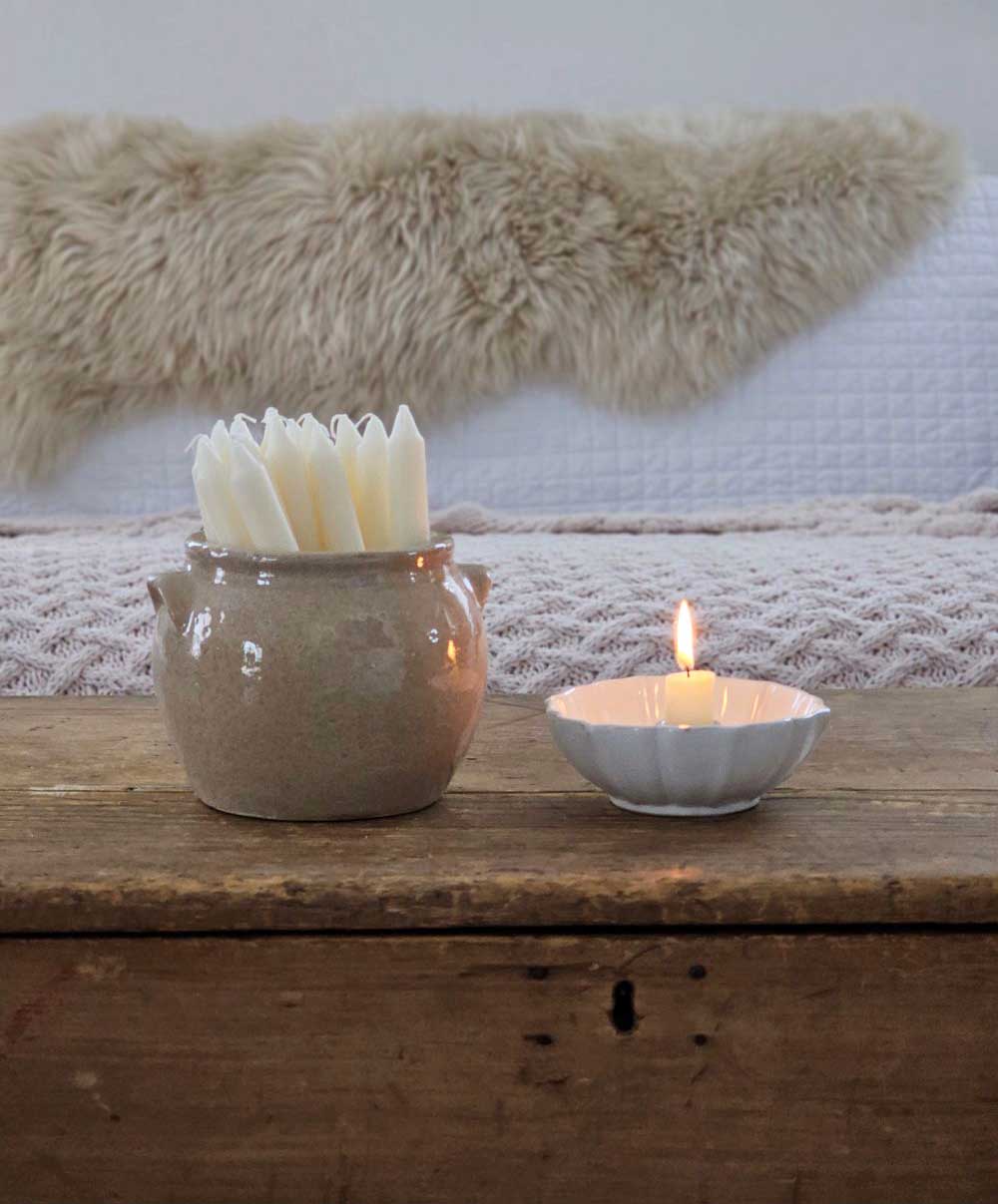 French Style Stoneware Confit Crock