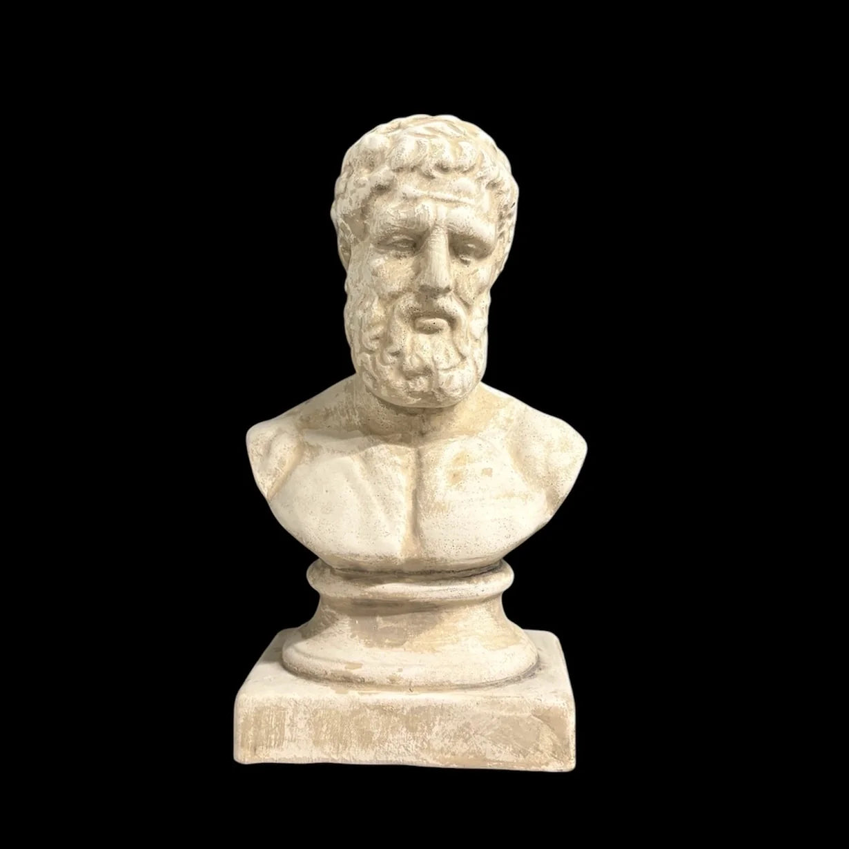 Greek Man Bust Statue