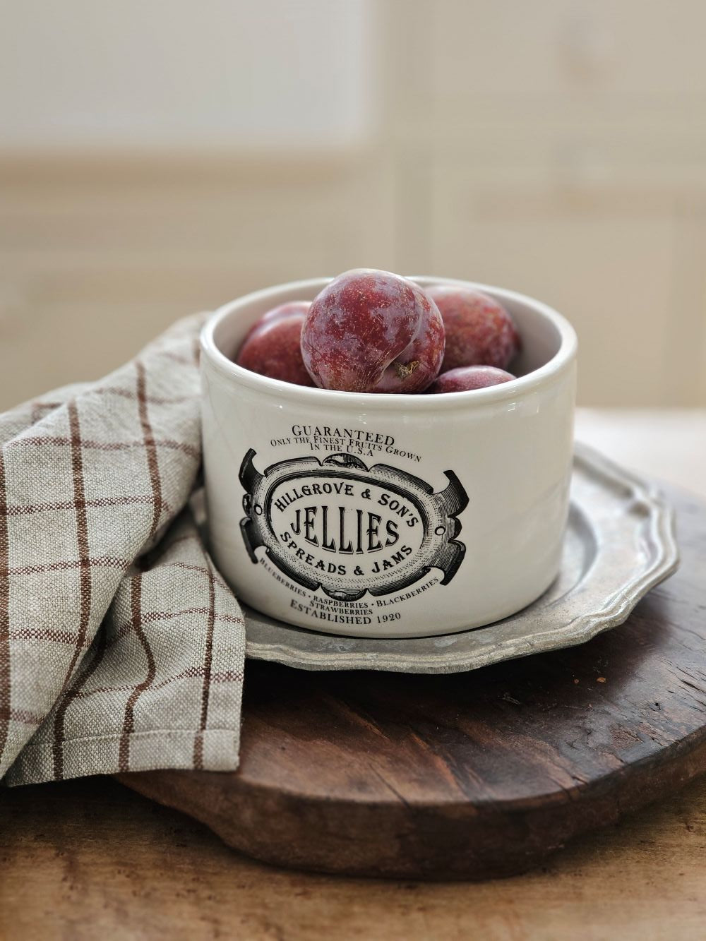 Jelly and Jam Crock