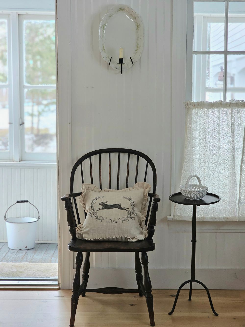 Taper Candle Sconce and Plate Holder