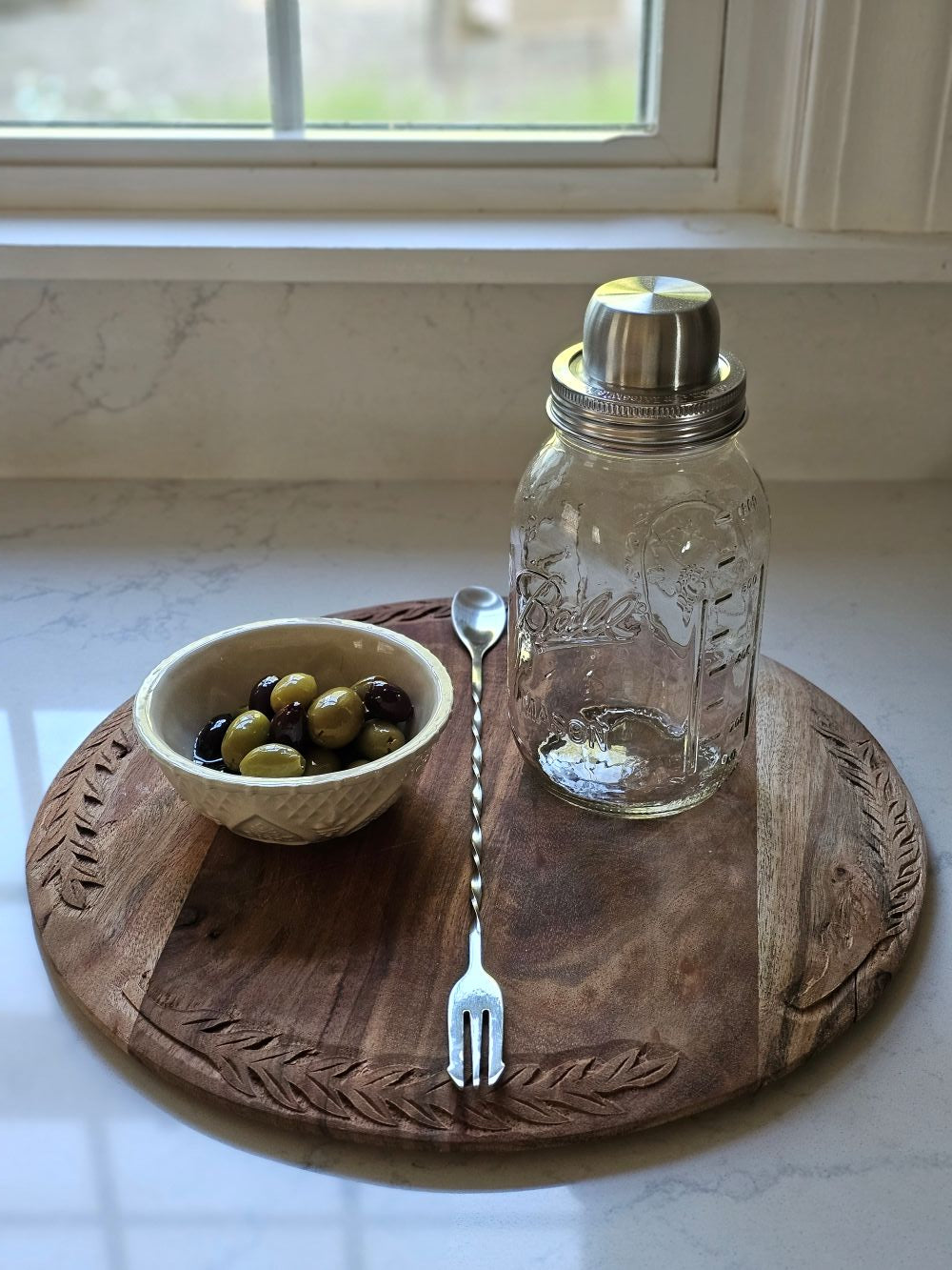 Long Spoon and Fork for Tall Jars