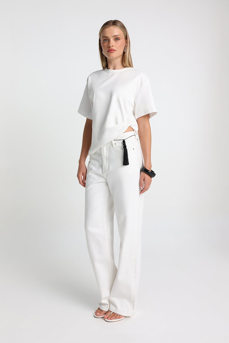 Oriana Tee | White