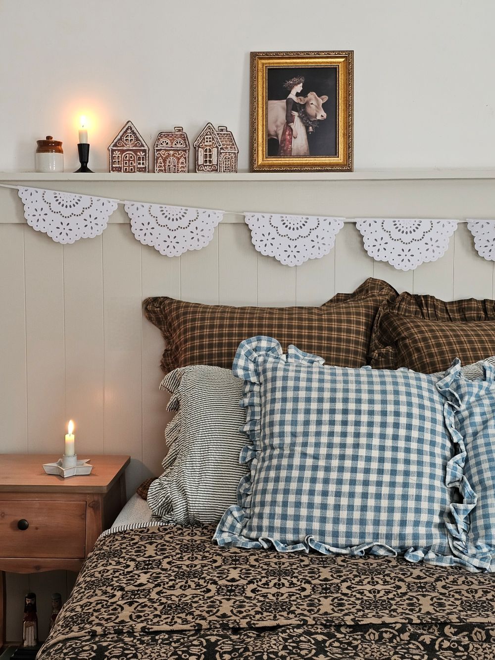 Heritage Reversible Bed Coverlet Blanket