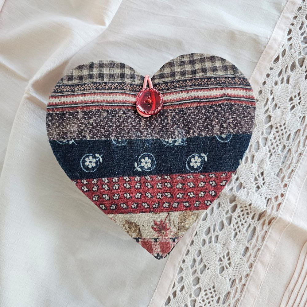Patchwork Heart Sewing Kit