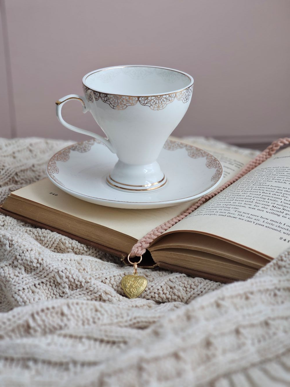 Heart Locket Bookmark Braid