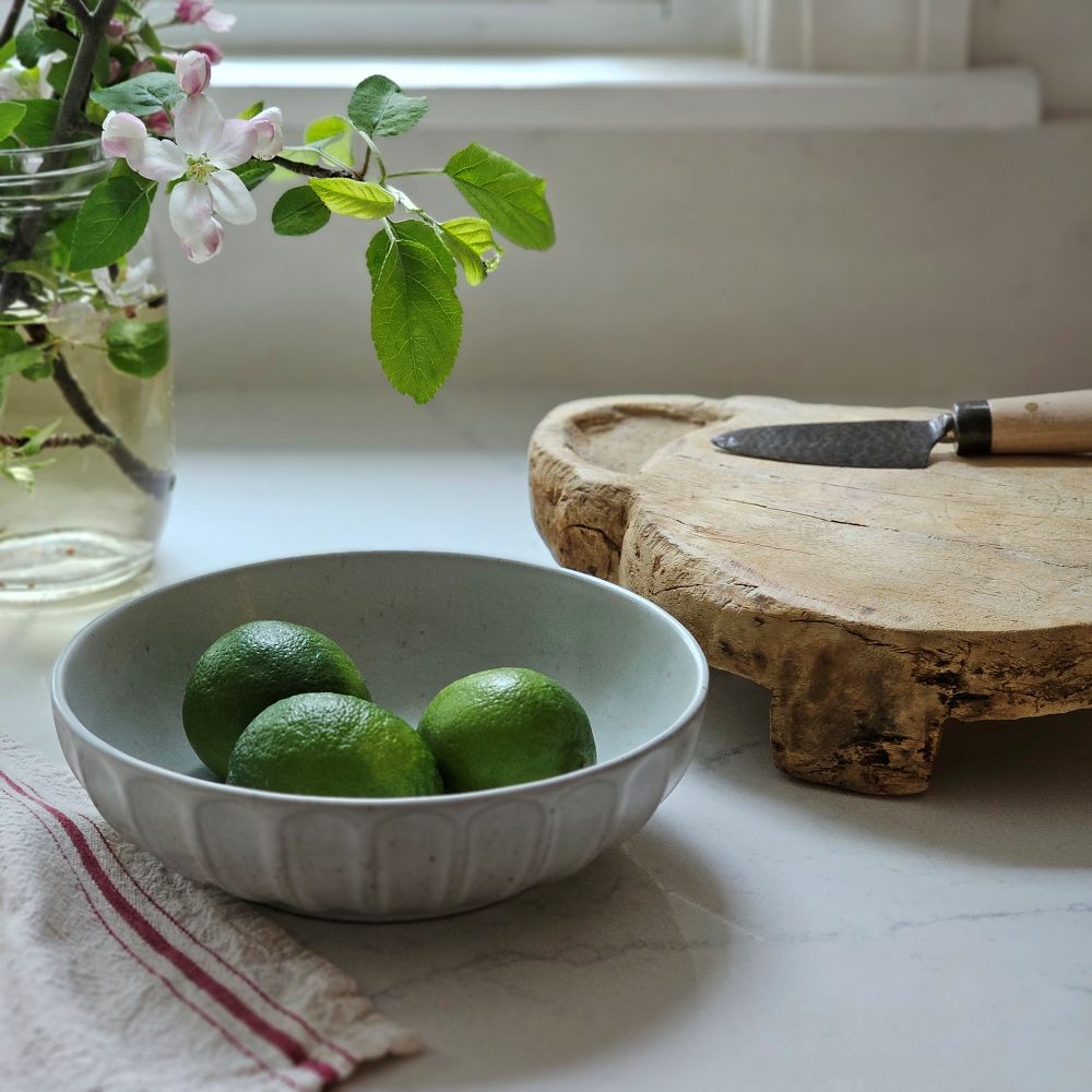 Rustic Ceramic Pasta Bowls, Set of Two