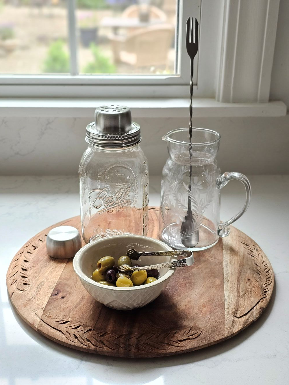Stainless Steel Cocktail Shaker for Regular Mouth Jars