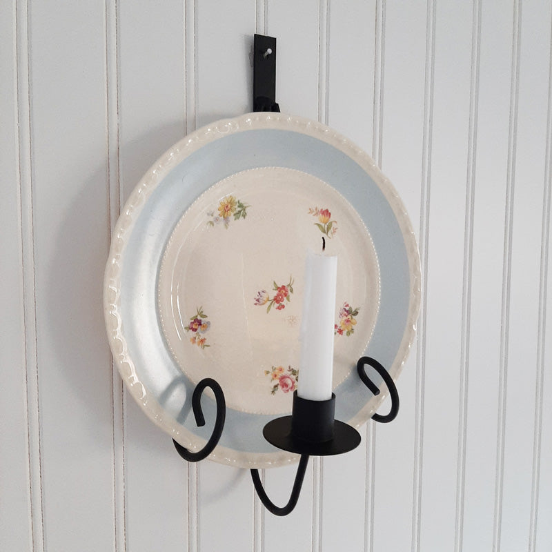 Taper Candle Sconce and Plate Holder