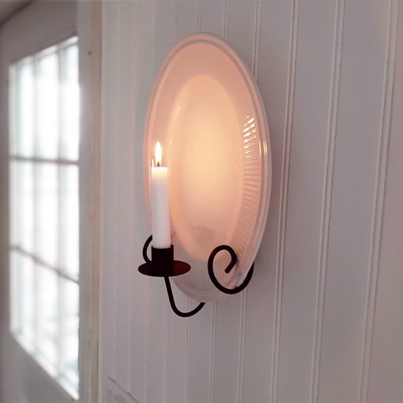 Taper Candle Sconce and Plate Holder