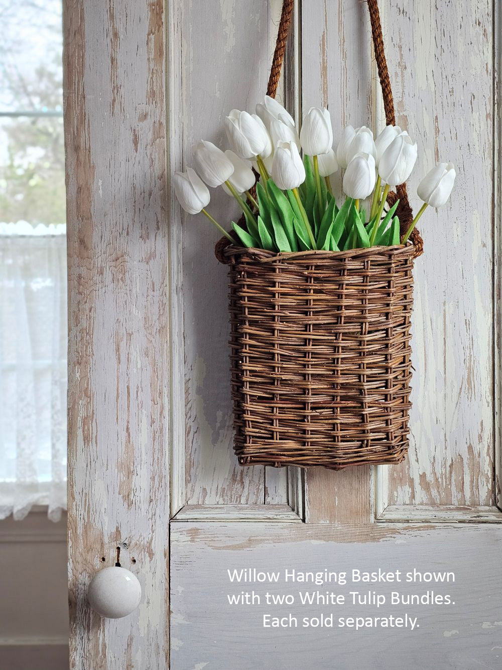 White Tulip Bunch