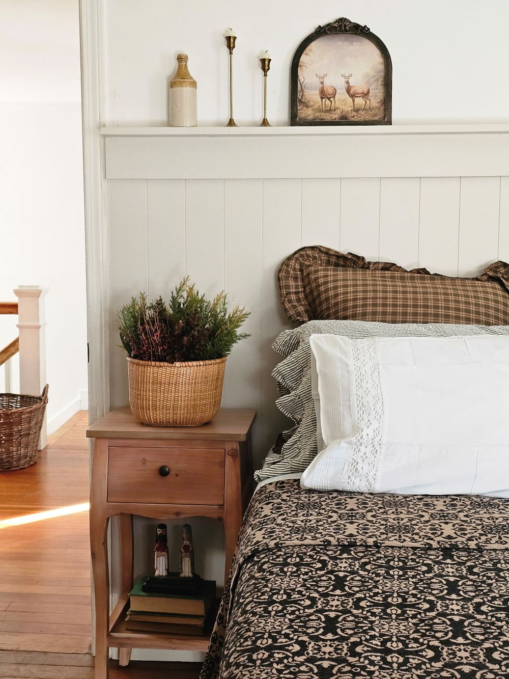 Heritage Reversible Bed Coverlet Blanket